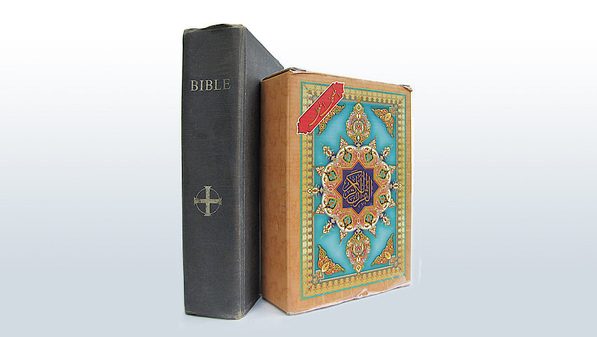 koran, bibel