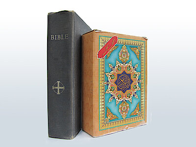 koran, bibel