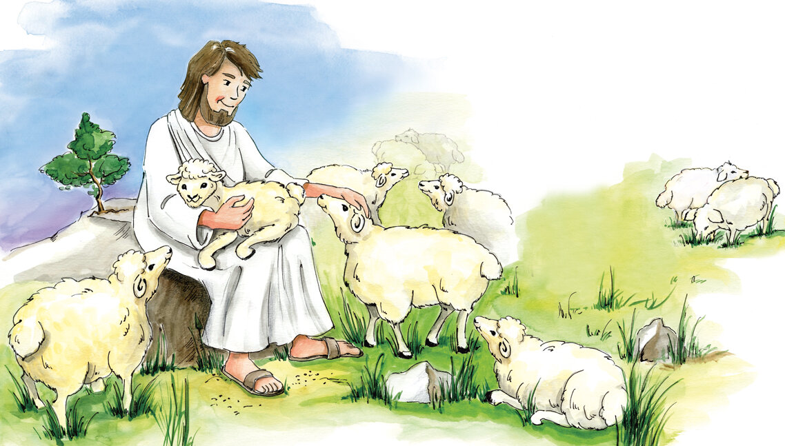 Jesus der gute Hirte